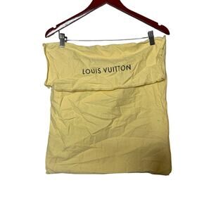 Louis Vuitton yellow soft dust bag 17x19